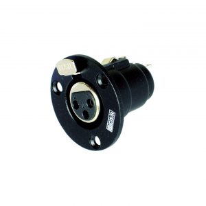 Conector cannon Q 86 BK Femea – Painel