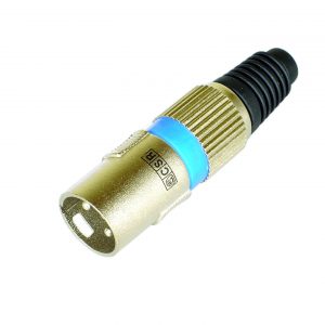 Conector cannon Q 111 BL AZ Macho