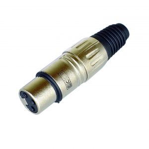 Conector cannon XLR Q 214 Femea
