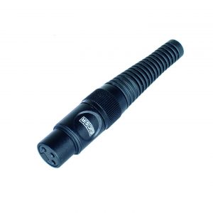 Conector cannon XLR Q 23 BK – Femea
