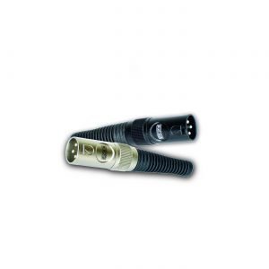 Conector cannon XLR Q 24 BK Macho
