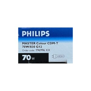 Lâmpada Vapor Metalica CDM/T – 70W/830 Philips  