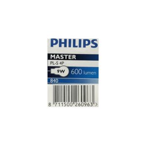 Lâmpada Compact PLS 9W/840 Philips