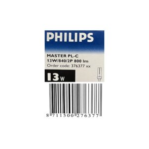 Lâmpada Compact PL-C 13W/840 2P Philips